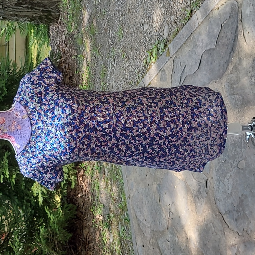 Gap girls sequin dress 12